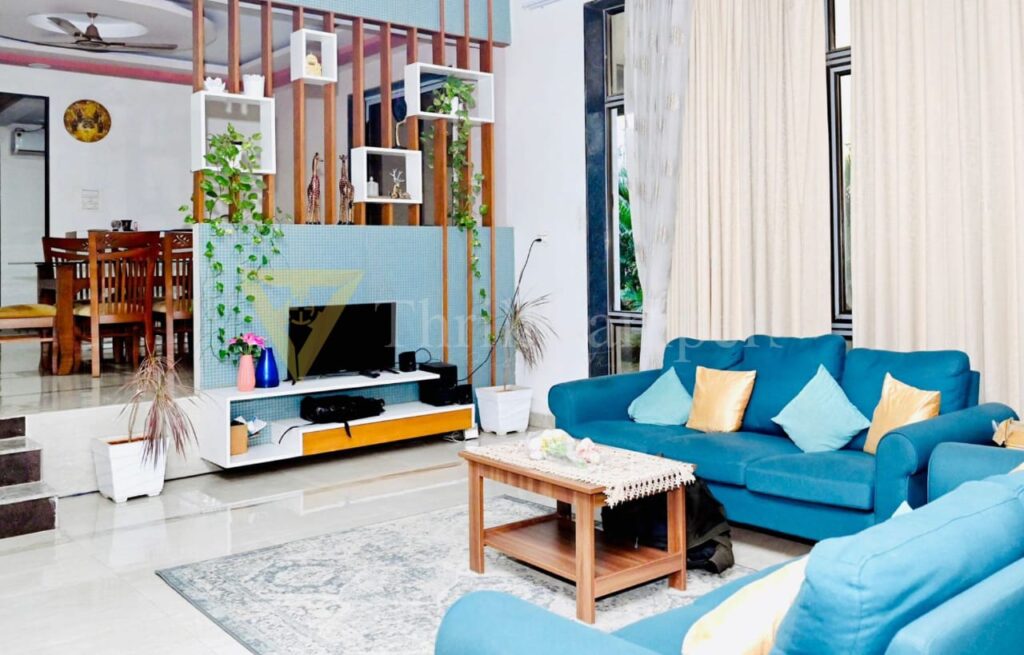 Velvet villa living room