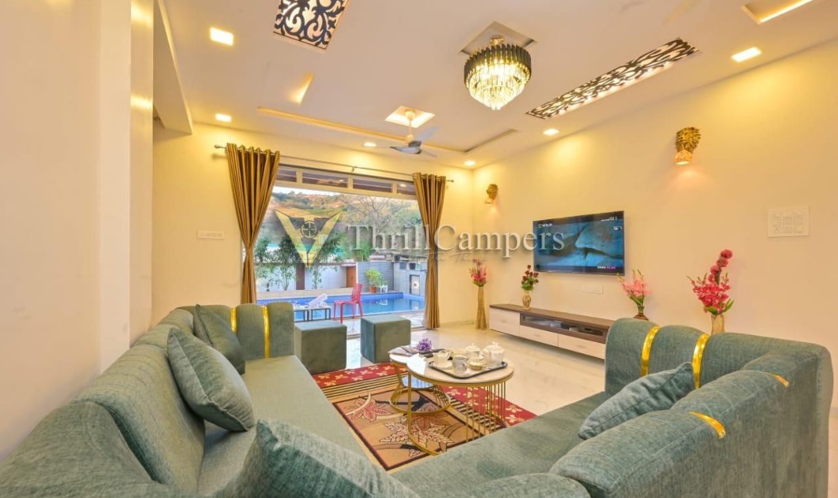 luxury living room view